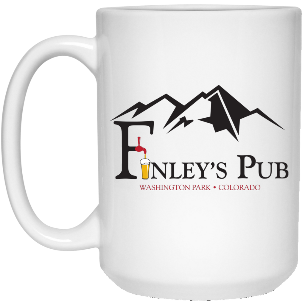 Finley's Pub 15 oz. White Mug