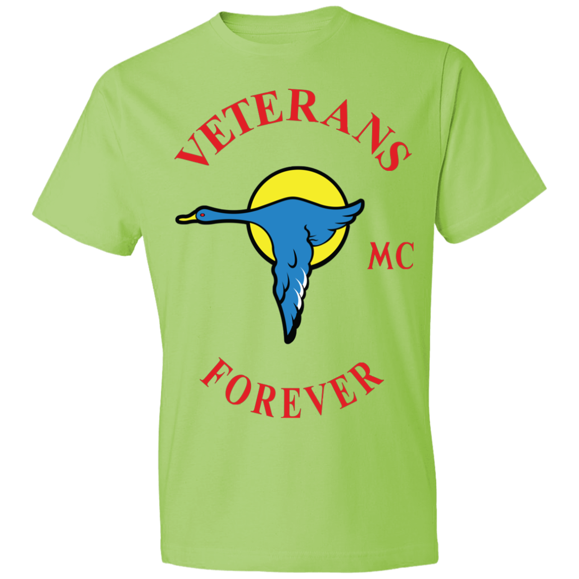 Veterans Forever goose logo with black 4500x5400 980 Lightweight T-Shirt 4.5 oz