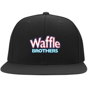 Waffle Brothers Flat Bill Twill Flexfit Cap