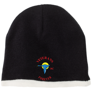 Veterans Forever goose logo with black 4500x5400 CP91 100% Acrylic Beanie